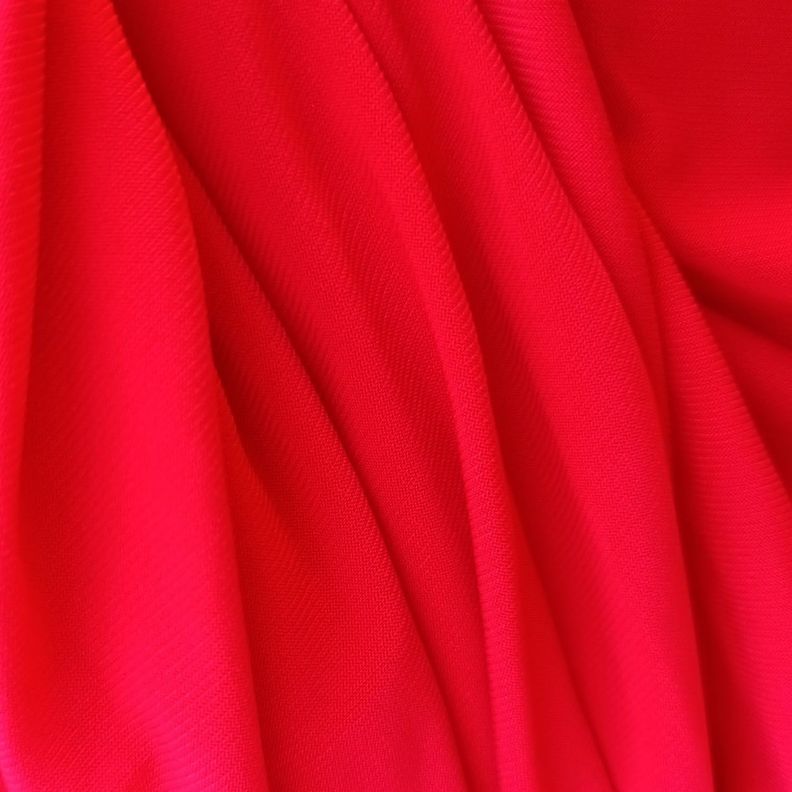 Vestido Largo Marken Rojo Furioso Lycra Vuelo Grande Maria Paskaro-5