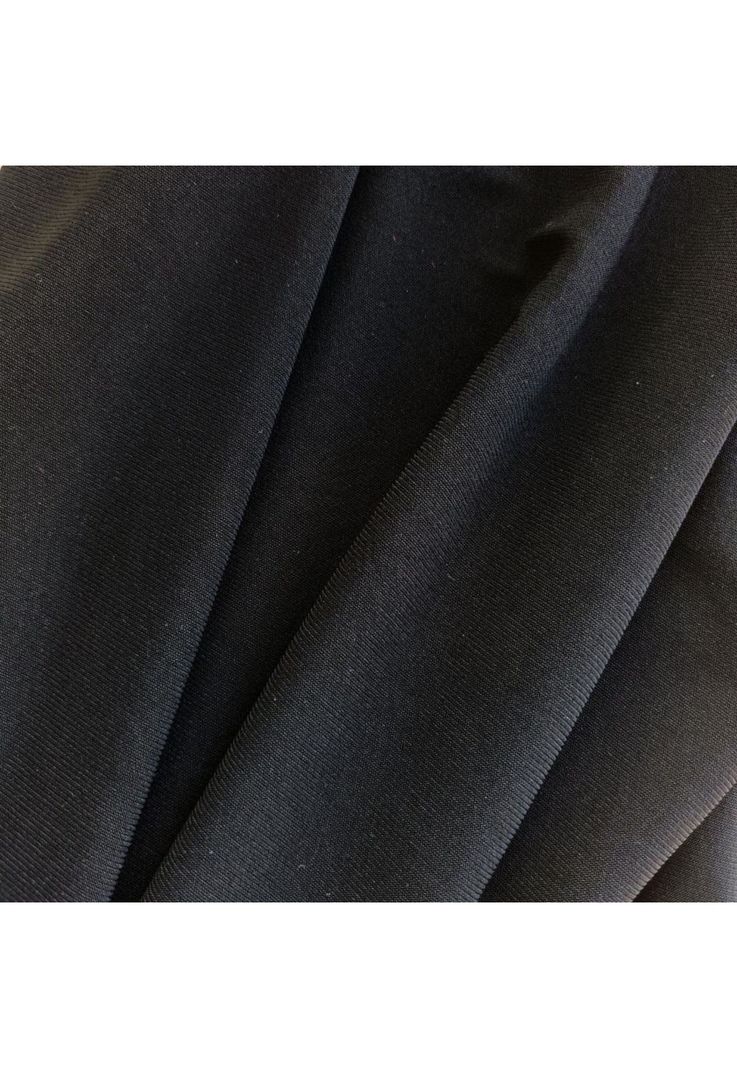 Vestido Largo Marken Negro Lycra Vuelos Maria Paskaro-2