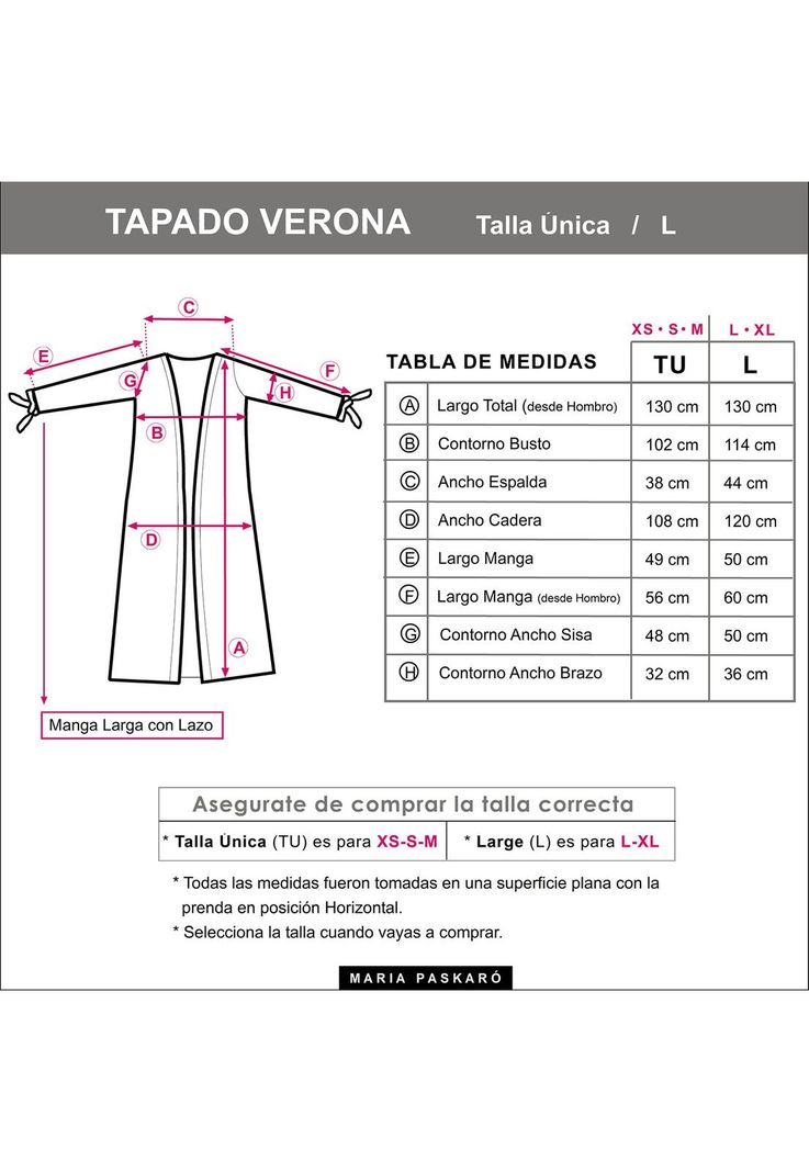 Tapado Kimono Largo Verona Rosa Terciopelo Brillante Maria Paskaro-6