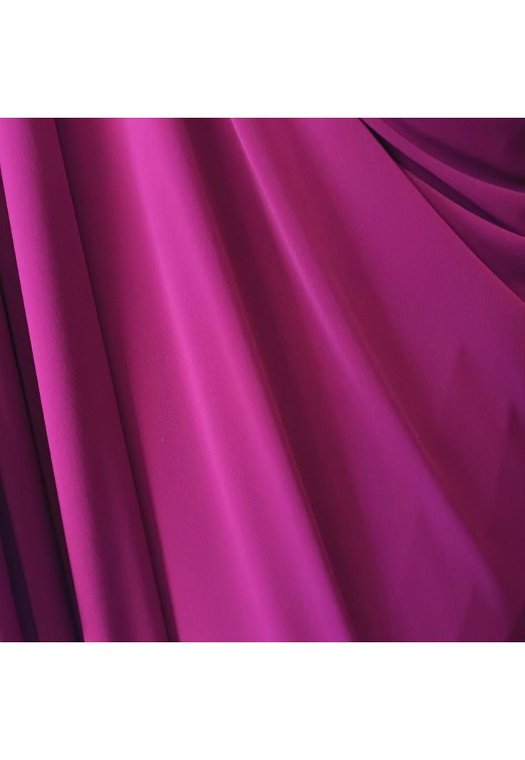 Vestido Largo Oporto Magenta Lycra Halter Amarra Maria Paskaro-4