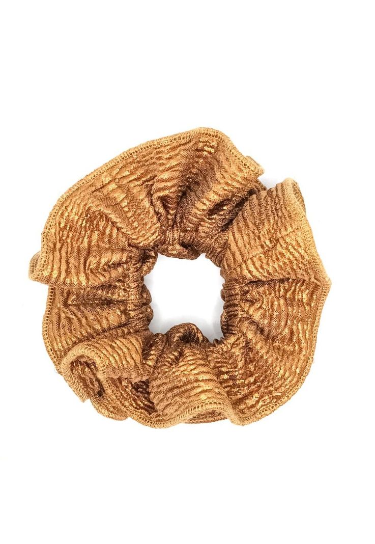 Scrunchie Camelia M Cobre Maria Paskaro-0