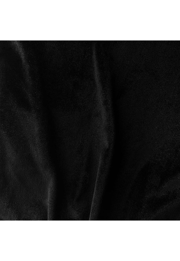 Tapado Capa Multiforma Catania Negro Terciopelo Maria Paskaro-2