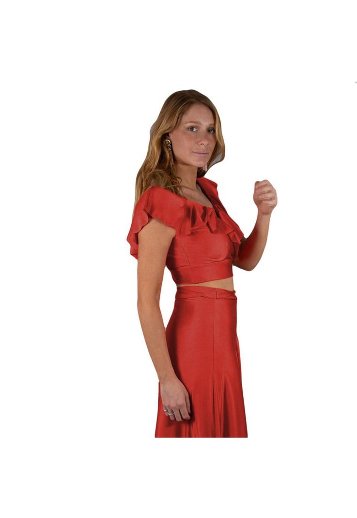 Peto Marken Rojo Lycra Dupont Vuelo Grande Maria Paskaro-1