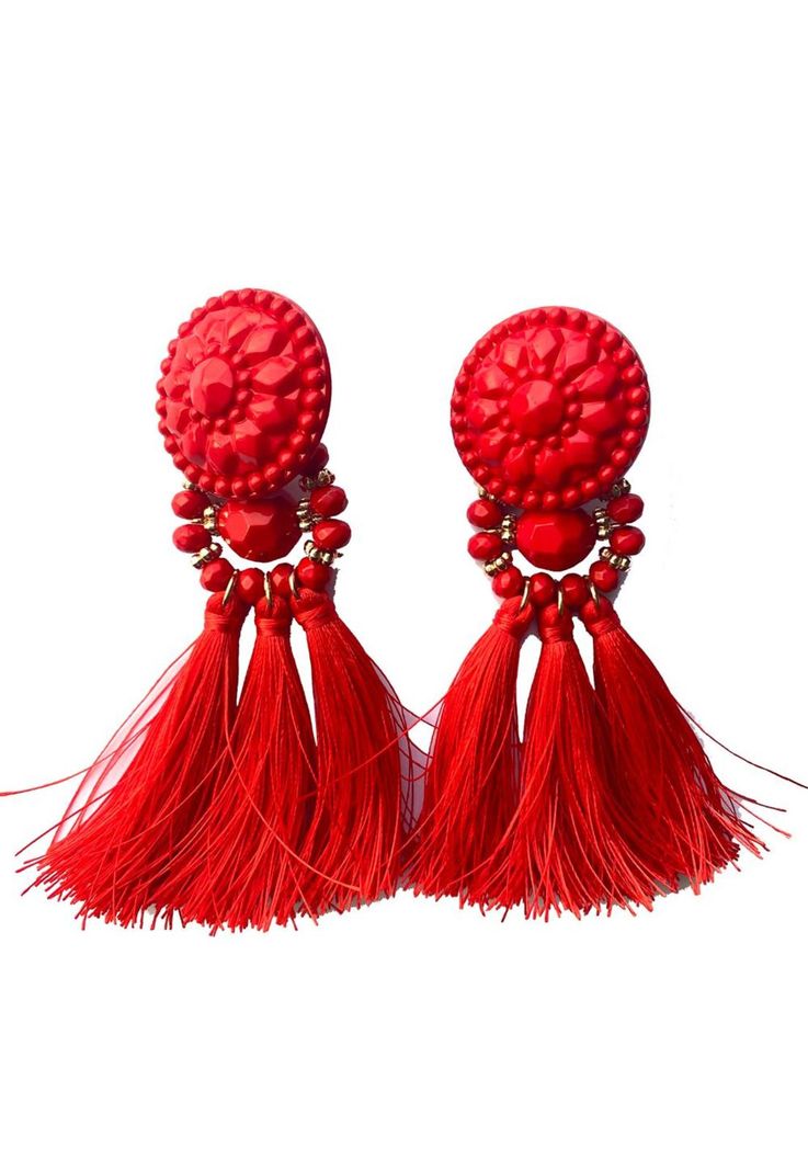 Aros Amazonas Rojo Fleco Maria Paskaro-1