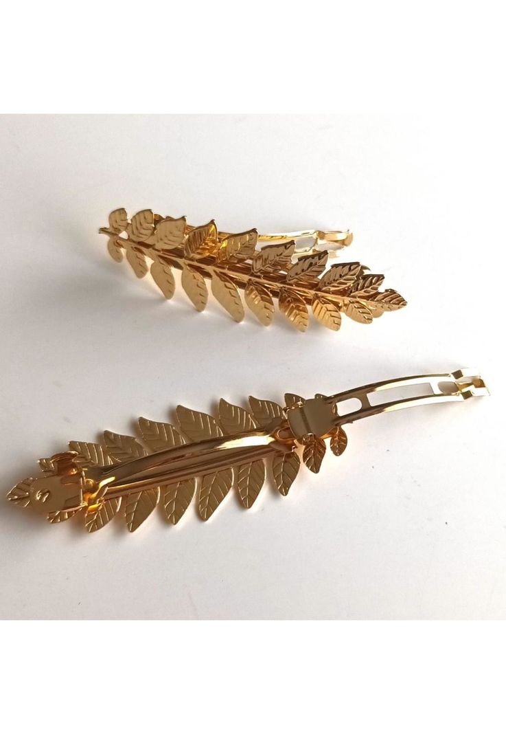 Accesorio Peinado Adda Laurel Dorado María Paskaro