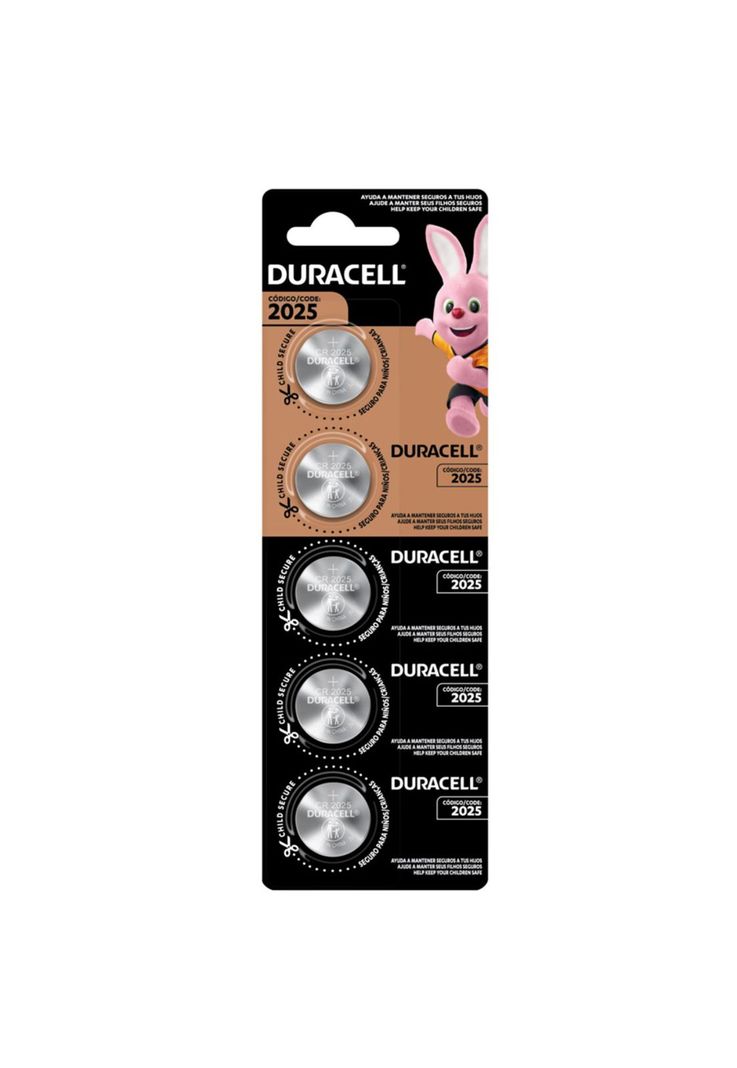 Pila Duracell Litio 2025 3V X5-0