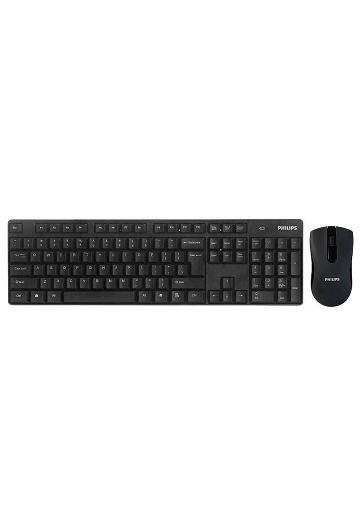Combo Teclado + Mouse Inalámbrico Philips SPT6501B-0