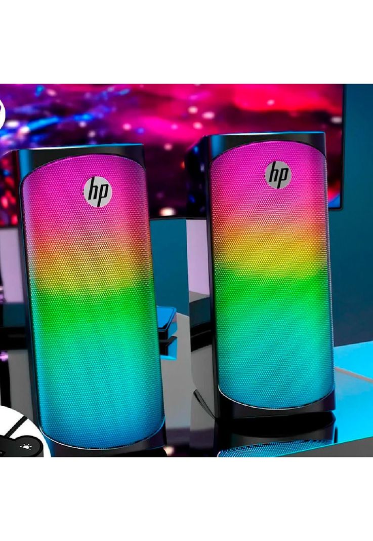 Parlantes Gamer Rgb Hp -1
