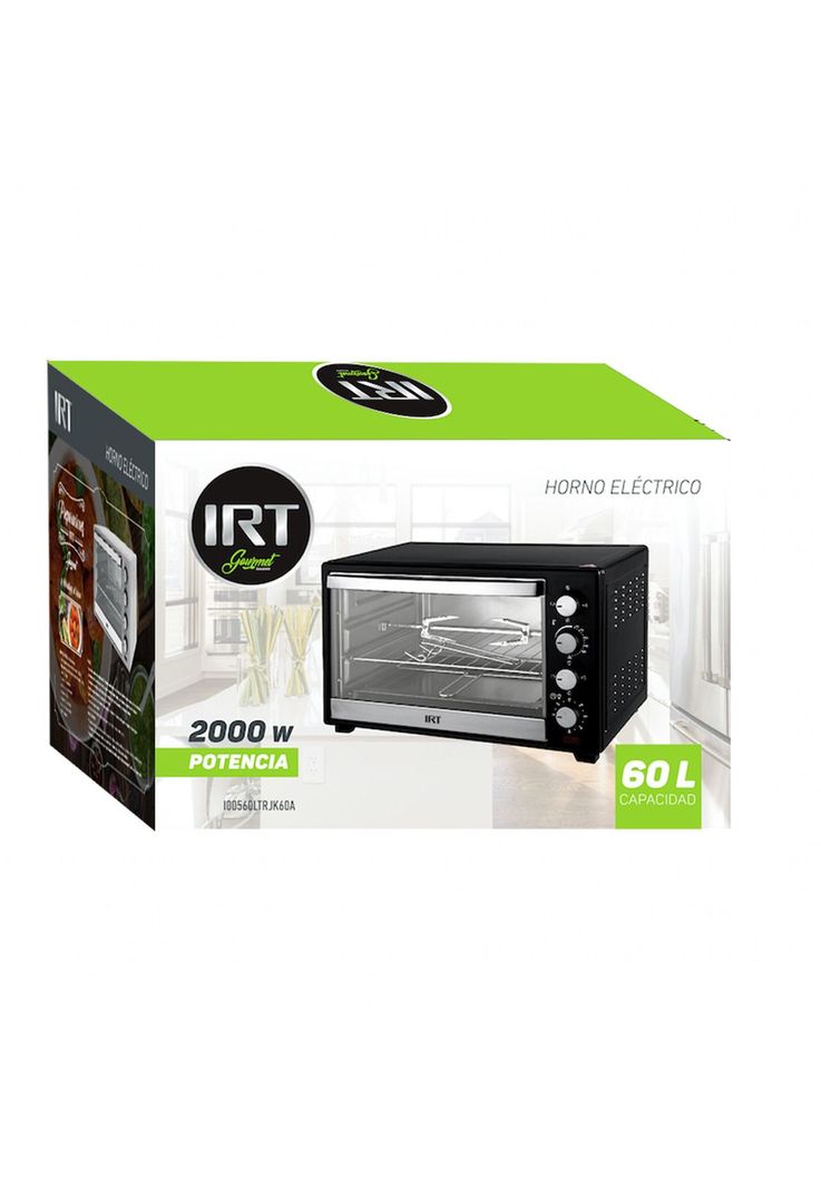 Horno Electrico Irt Jk60a 60 Litros 1600w  -1