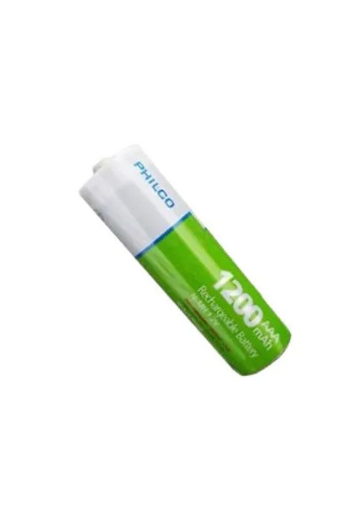 Pilas Recargables AAA Precargadas 1200 Mah 1.2V 5 Unidades Philco -1