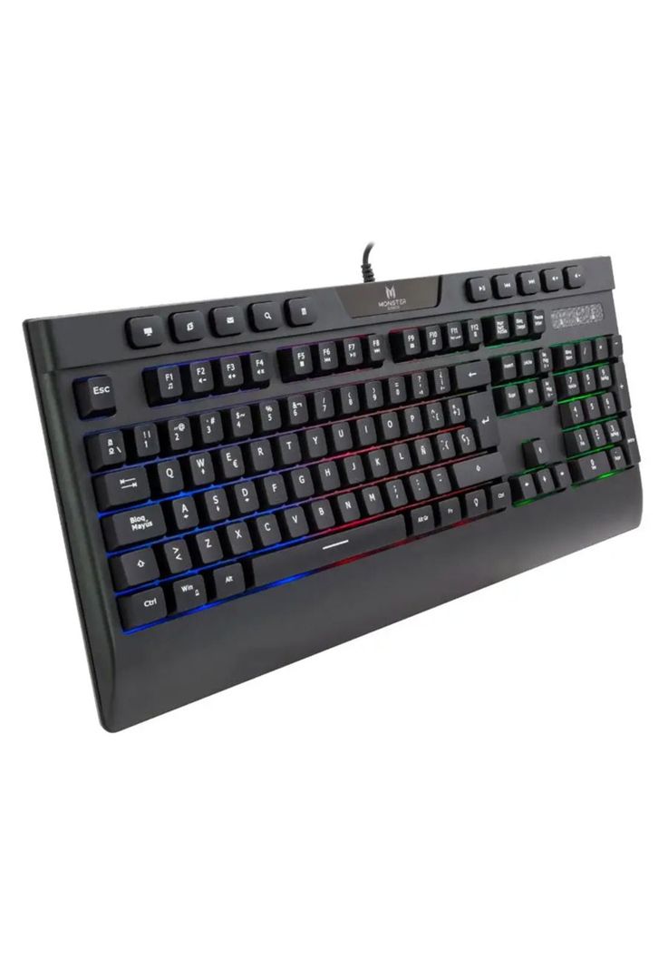 Teclado Gamer Membrana Monster Inception RGB Anti-Ghosting-2