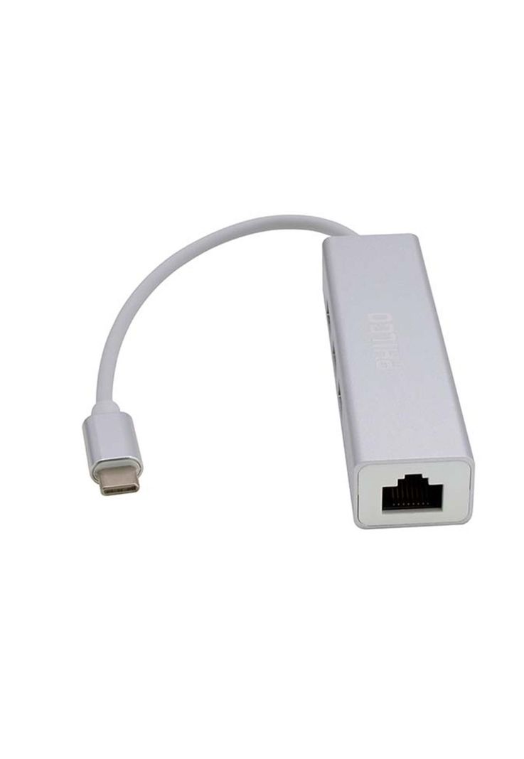 Hub 3 Puertos Tipo C a USB 3.0 Philco -1