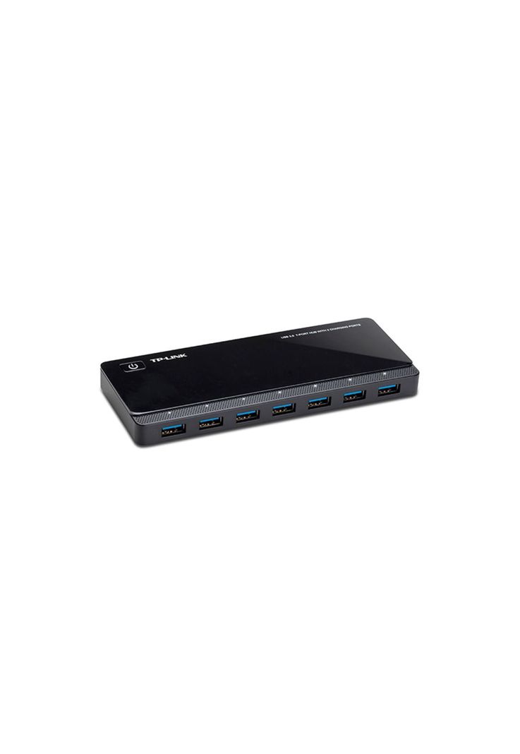 HUB 7 PUERTOS USB 3.0 + 2 PUERTOS CARGADORES (UH72-0