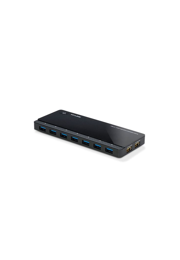 HUB 7 PUERTOS USB 3.0 + 2 PUERTOS CARGADORES (UH72-1