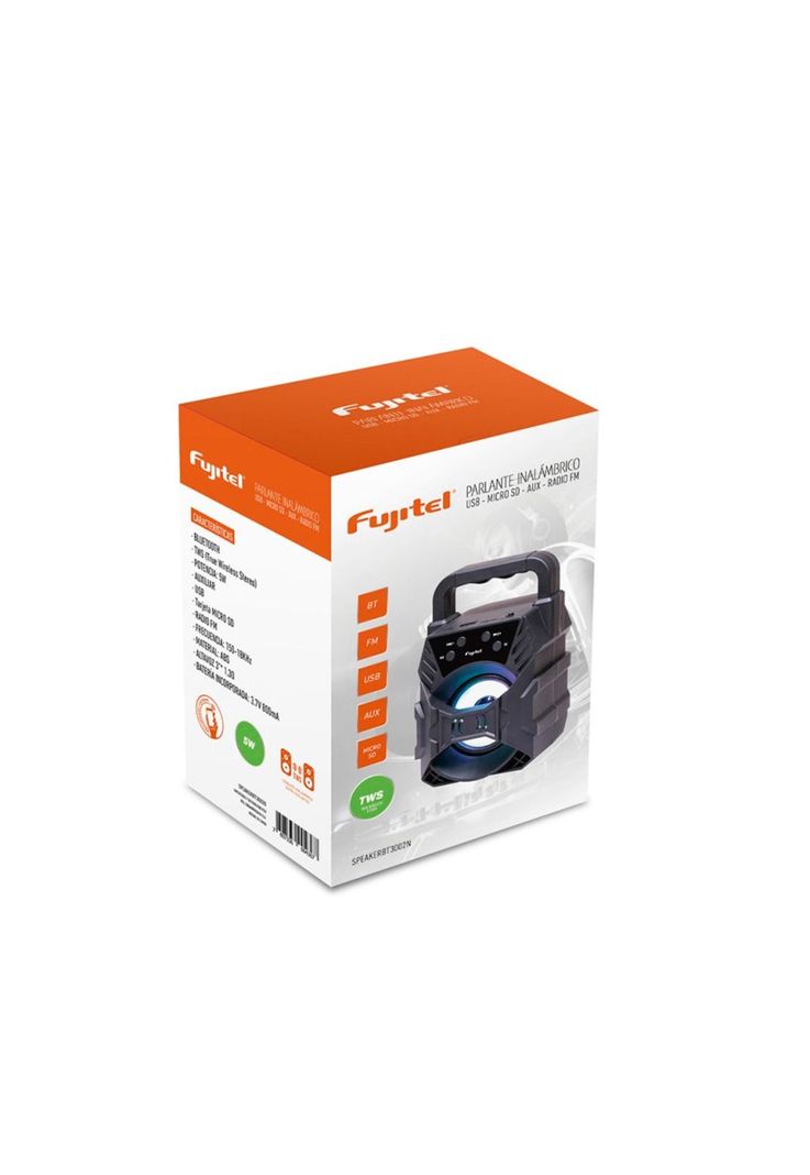 Parlante Bluetooth Portátil 5W 3" Recargable Fujitel -2