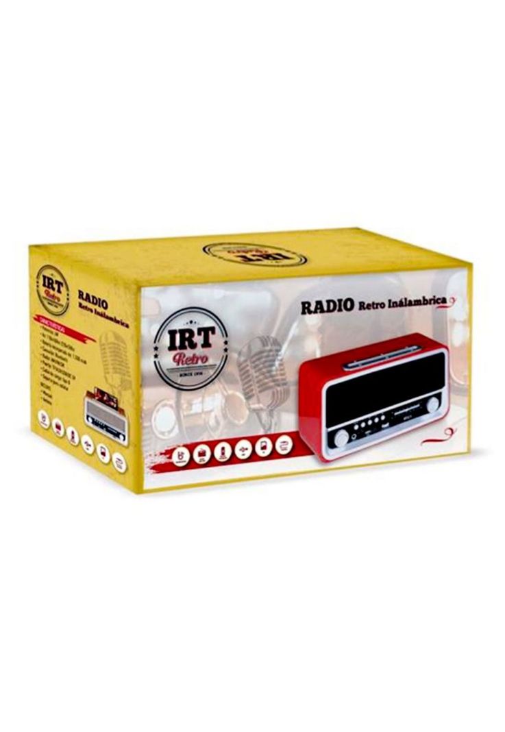 RADIO RETRO INÁLAMBRICO 06 IRT-1