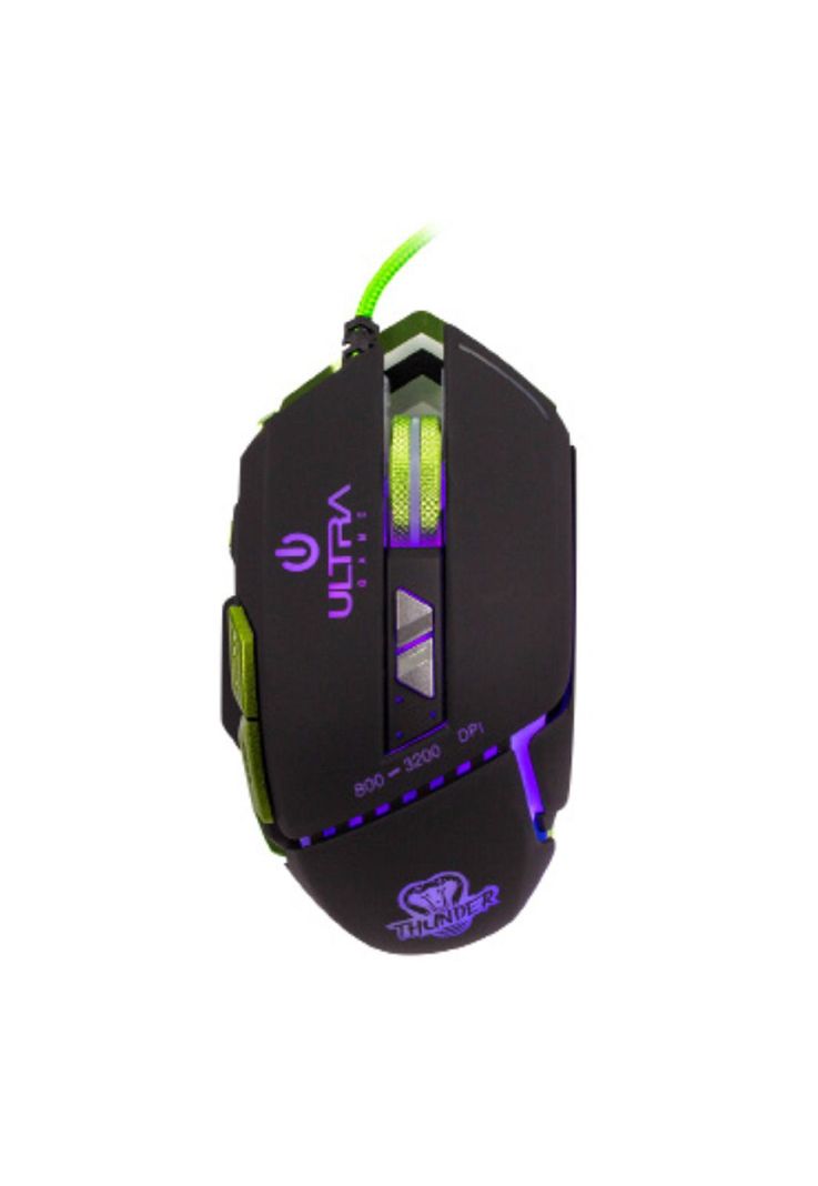 Mouse Gamer X16 RGB 7 botones 10 Millones de clicks 3200 Dpi Ultra -1