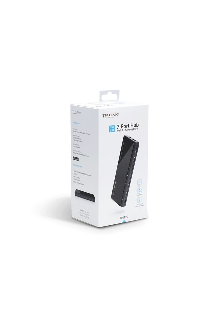 Hub 7  Puertos con dos puertos de carga USB 3.0  Tp-Link-4