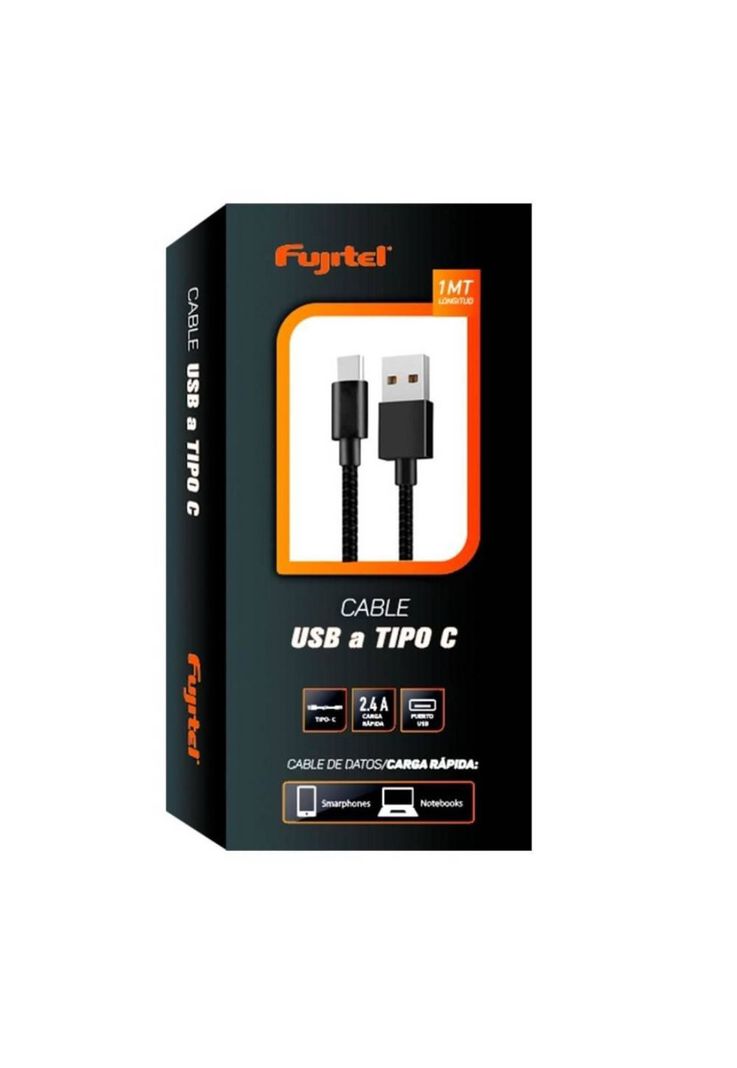 Cable Braided Fujitel USB a Tipo C-1