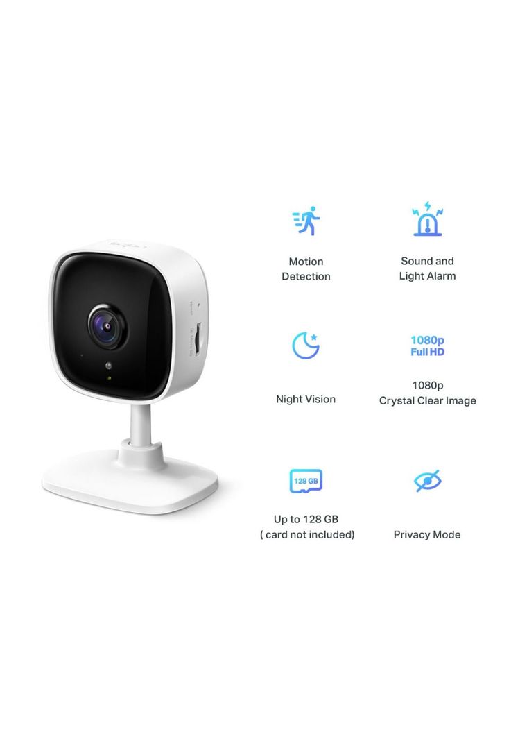 Cámara Wi-Fi de seguridad para el hogar TC60-3