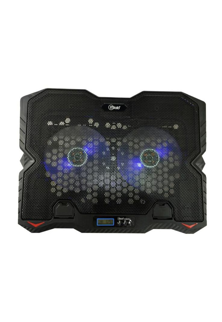 Base ventilador Mlab para Notebook Two Big fan 12.5 LCD Display Speeder-2