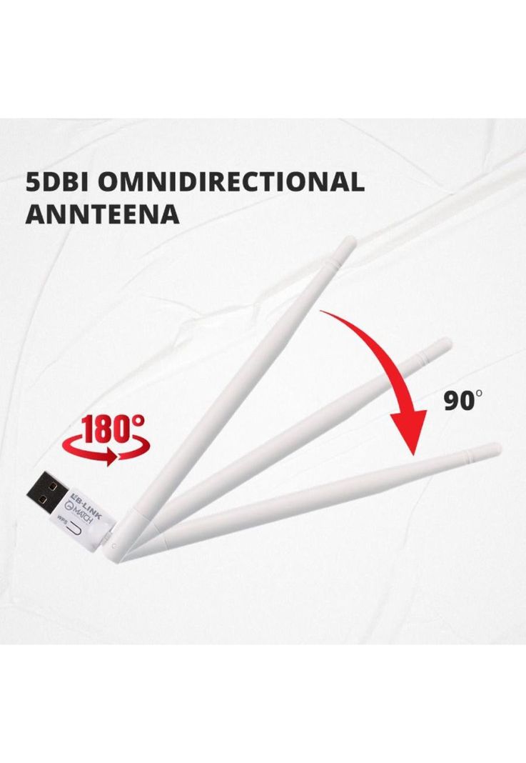 Adaptador USB inalámbrico  WN155A 150Mbps LB-Link-2