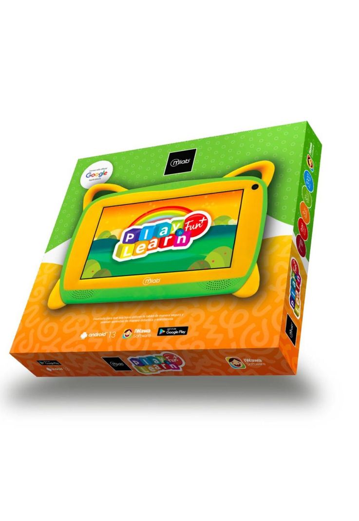 Tablet para niños Mlab 9344 Kids Play & Learn 7" Quead Core 3gb 32gb Wifi -6
