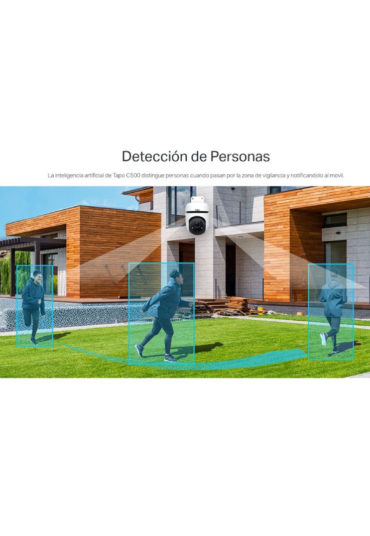Cámara inteligente Wi-Fi de vigilancia 360º Tapo C500 TPLink-1