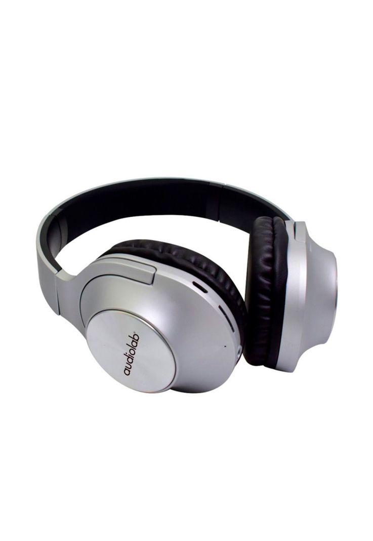 Audifonos Over Ear Inalámbricos Bluetooth BH973 Audiolab Plateados-0