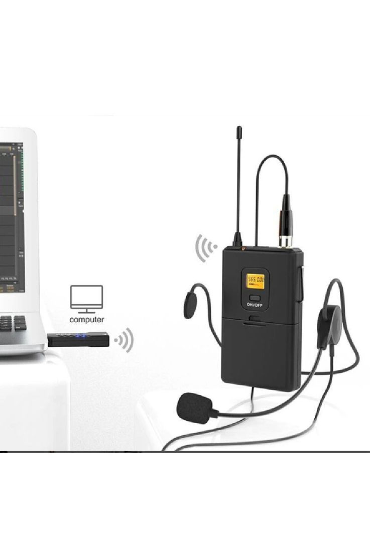 Microfono Fifine Inalámbrico / USB / Solapa / Lavalier K031B-4