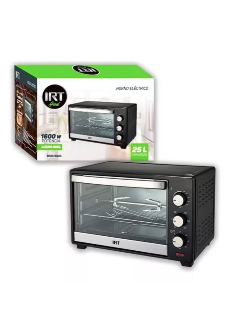 Horno Eléctrico 25 L Acero Inoxidable Irt-0