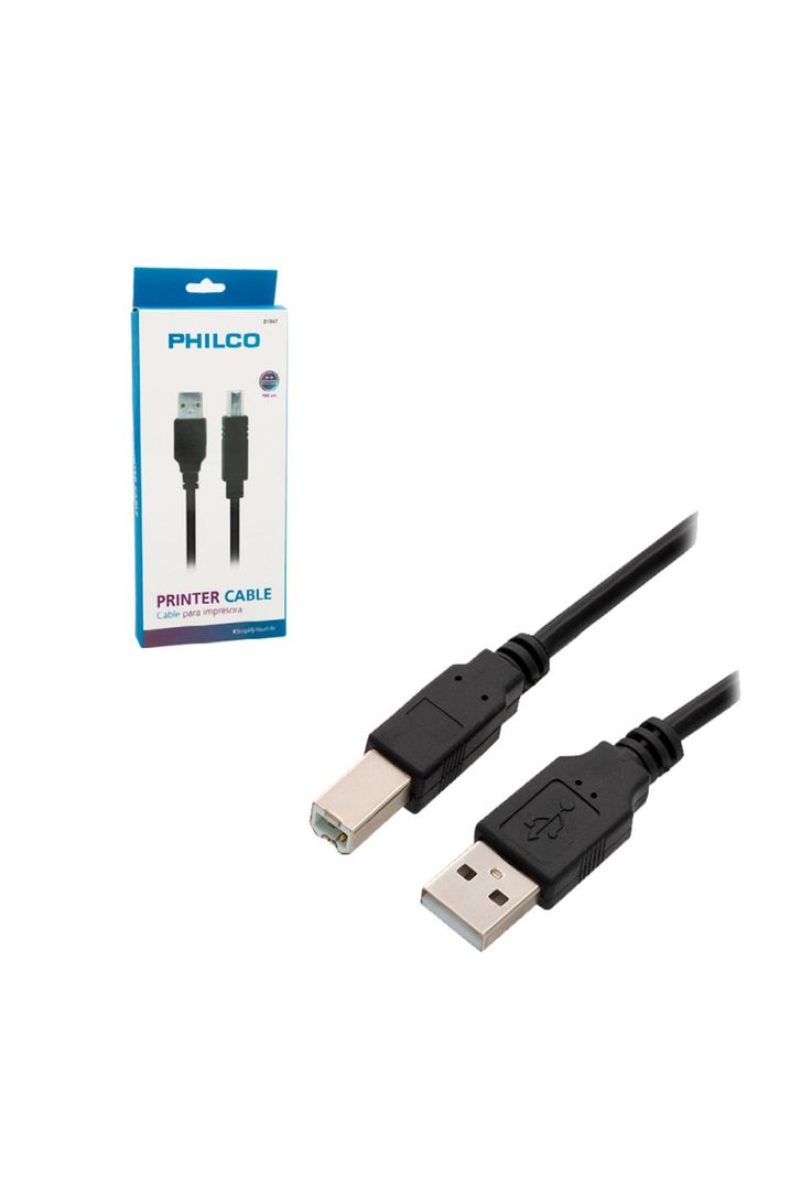 Cable Para Impresora Philco-2