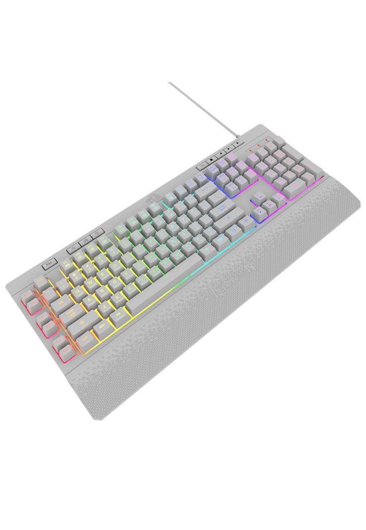 Teclado Gamer Redragon Shiva K512w-Rgb / USB / Anti salpicaduras-0