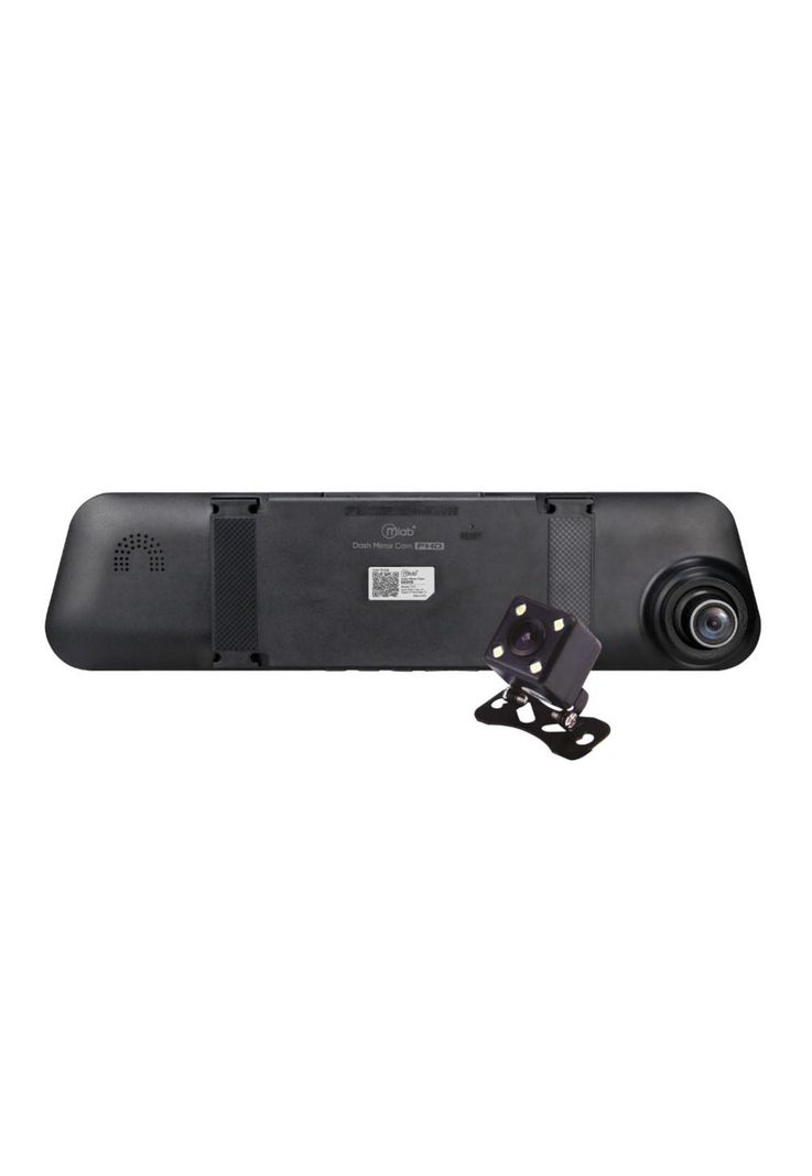 Cámara Espejo Auto DVR FHD 2 Cámaras Front 1080p/ Rear 720p Mlab-1