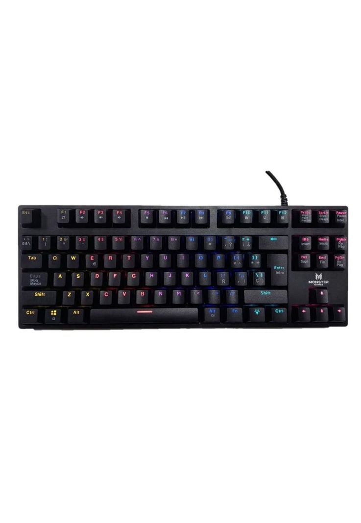 Teclado Mecanico Gamer Monster Punisher-1