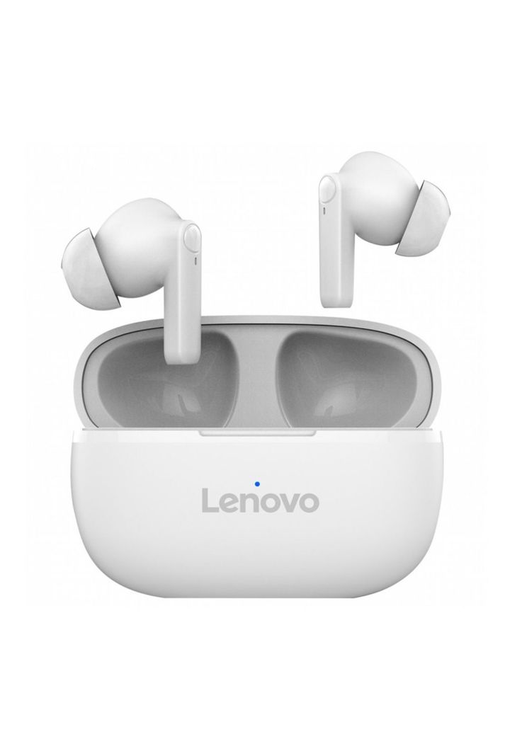 Audífonos Inalámbricos Lenovo In-Ear HT05 TWS Bluetooth Blancos-1