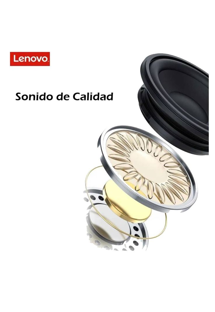 Audífonos Inalámbricos Lenovo In-Ear HT05 TWS Bluetooth Blancos-4