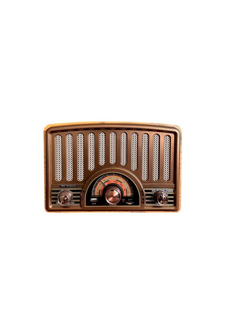 Radio Retro Bluetooth Portátil Sixtinna Usb Am Fm Mlab -1