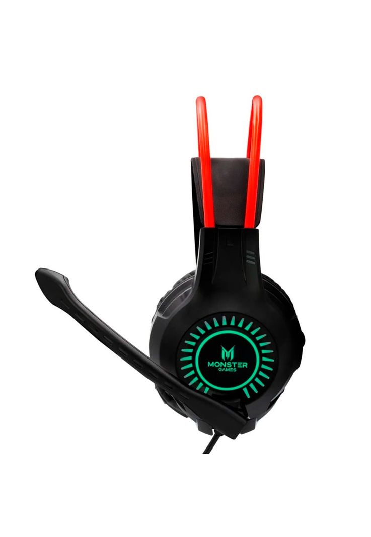 Audífonos Gamer Trap Monster Games Over-EAR-2
