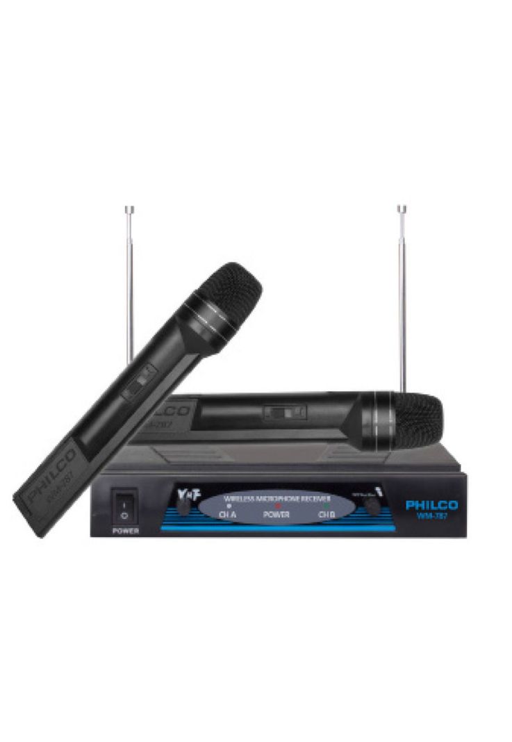 Micrófono Wm787 Inalámbrico Vhf-0