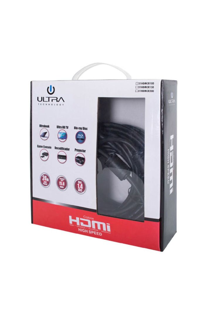 Cable Ultra /  Hdmi /  10 Metros -0