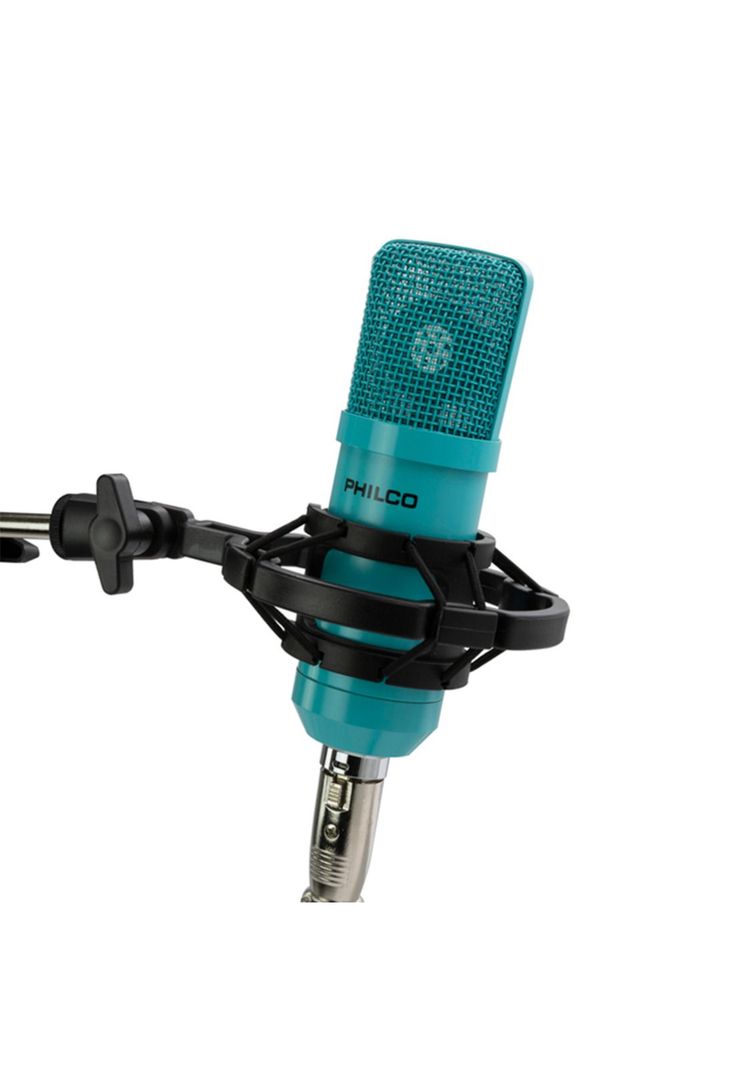 Kit Studio Micrófono C Soport Pop Stand USB Philco-3