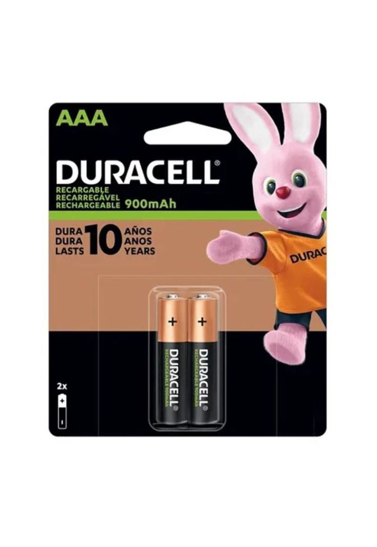 Baterías Recargable Duracell Aaa2 850 Mah-0