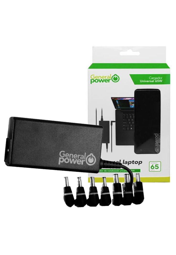 Cargador Universal General Power Salida 65W Slim Auto-2
