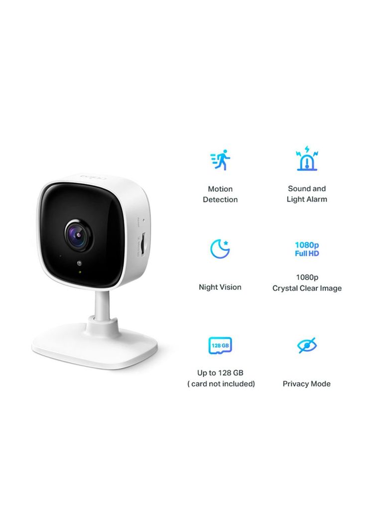 Cámara WIFI de Seguridad TP-Link Tapo C100 Para el Hogar-1