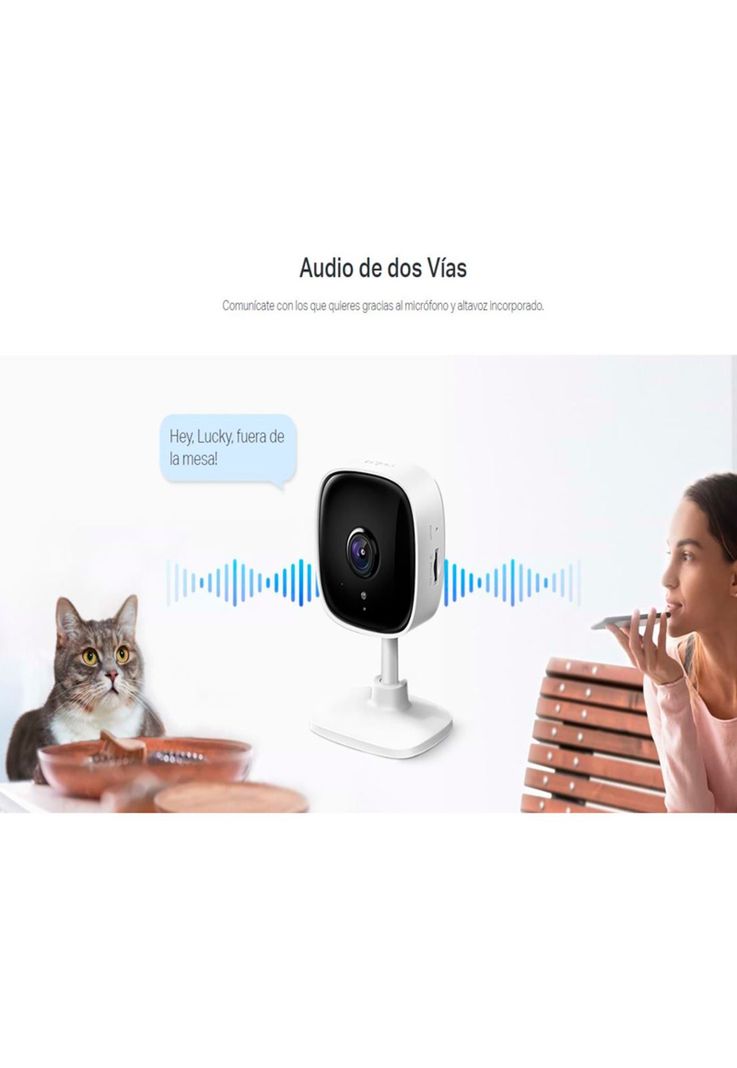 Cámara WIFI de Seguridad TP-Link Tapo C100 Para el Hogar-2