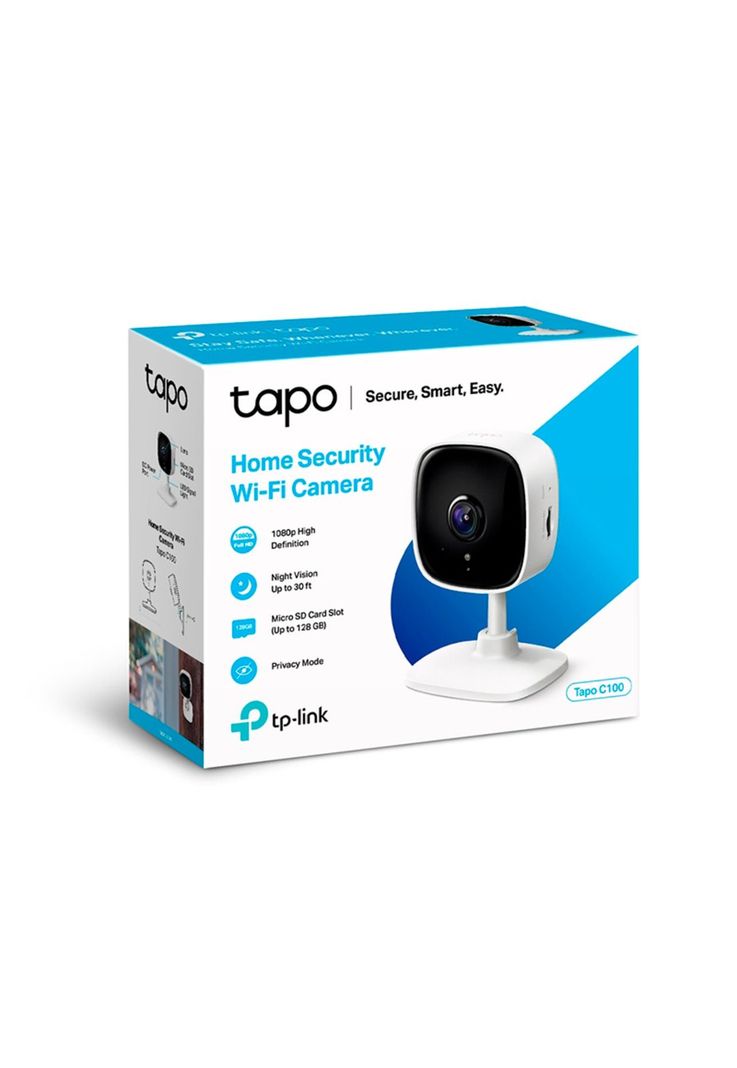 Cámara WIFI de Seguridad TP-Link Tapo C100 Para el Hogar-3