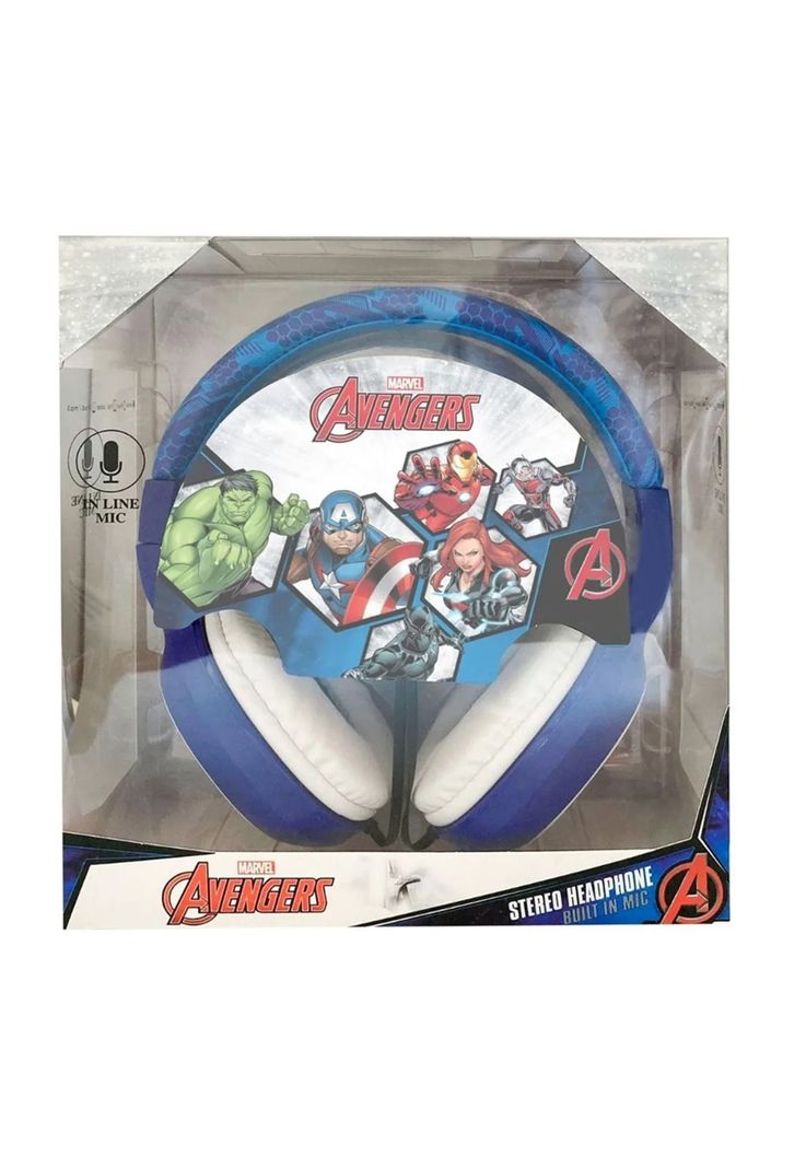 Audífonos Marvel Capitán América Teen / Micrófono Electrotom / Over-ear-4