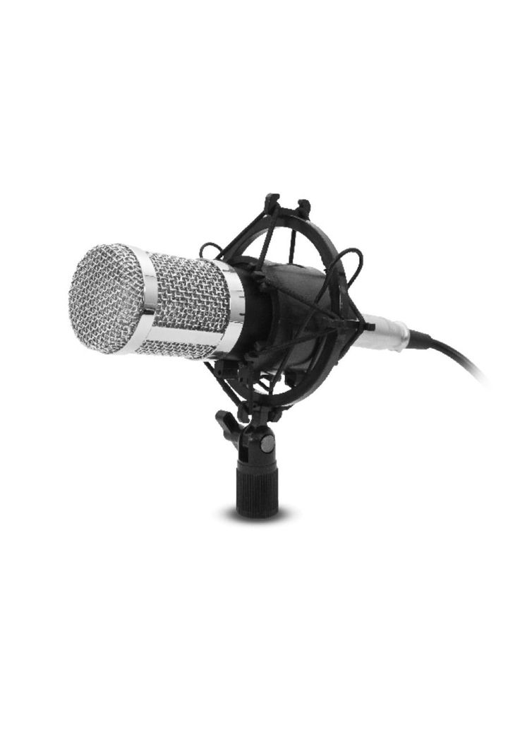 Studio Microphone Con Soporte / Philco / filtro anti-pop-0