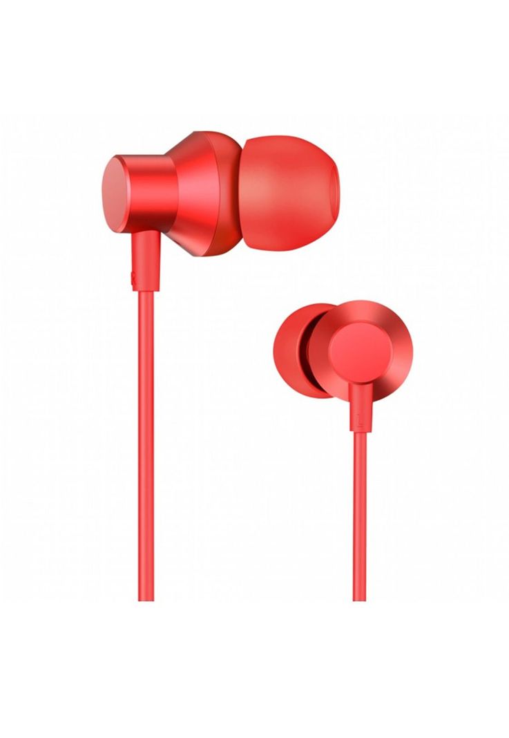 Audifono Alámbrico Lenovo In Ear Hf130 Rojo Fx-0